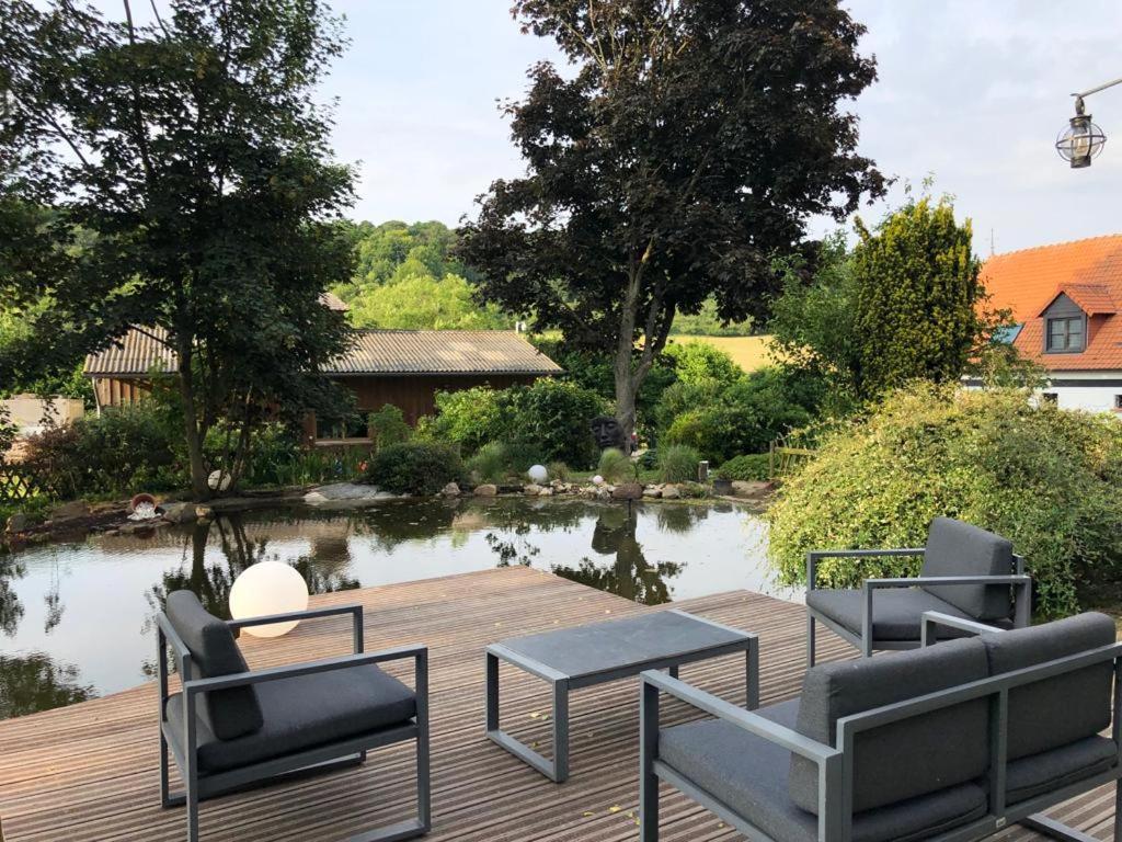 Gite Piscine Jacuzzi Privatises Clos Valentin Freulleville Exterior foto